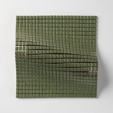 Quadrati Piccoli | Scottish Green 1/2x1/2" Square Matte Mosaic Tile