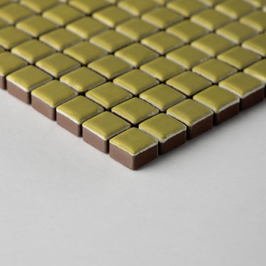 Quadrati Piccoli | Granny Smith 1/2x1/2" Square Matte Mosaic Tile