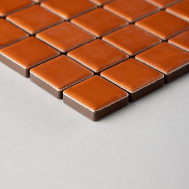 Quadrati Mezzo | Topaz 1x1" Square Matte Mosaic Tile