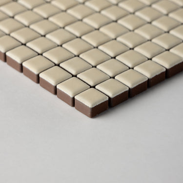 Quadrati Piccoli | Antique White 1/2x1/2" Square Matte Mosaic Tile