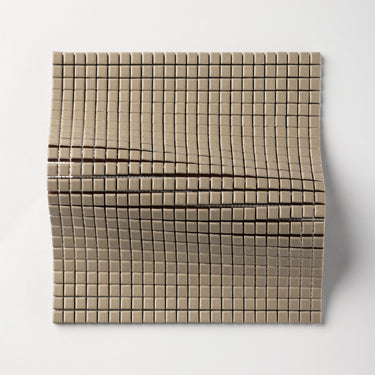 Quadrati Piccoli | Sherwood Tan 1/2x1/2" Square Matte Mosaic Tile