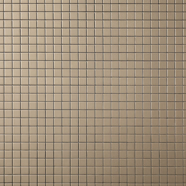 Quadrati Mezzo | Sherwood Tan 1x1" Square Matte Mosaic Tile