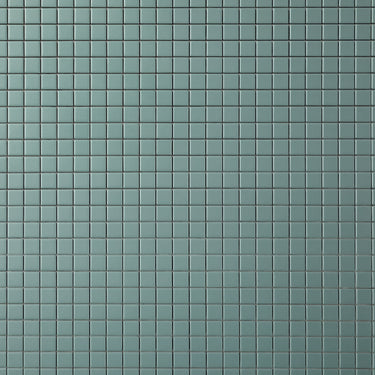 Quadrati Mezzo | Cadet Blue 1x1" Square Matte Mosaic Tile