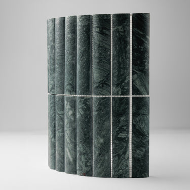 Bamboo Verde Alpi Marble Honed Mosaic Tile