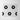 Metro Hex Glossy White with Black Flower Porcelain Mosaic Tile