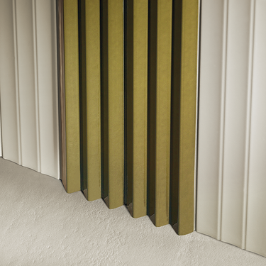Relief Olive Drab Green 3D Ceramic Tile
