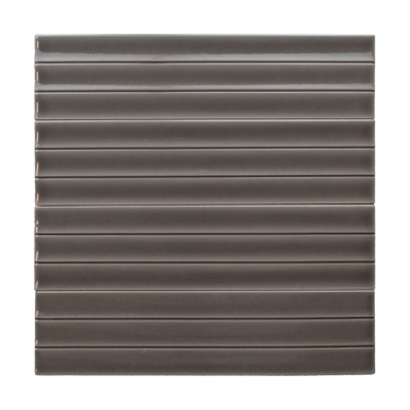Relief Slate Grey Flat Ceramic Tile