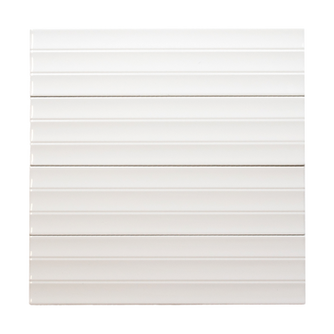 Relief Cordoba White Flat Ceramic Tile